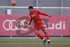 A - Junioren Bundesliga Süd/Südwest -  Saison 2021/2022 - FC Ingolstadt 04 - 1. FC Saarbrücken - Udogu David (#3 FCI) - Foto: Meyer Jürgen