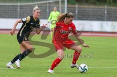 2. Frauen-Bundesliga - Saison 2021/2022 - FC Ingolstadt 04 - SV Meppen - Ebert Lisa (#10 FCI) - Weiss Lisa schwarz Meppen - Foto: Meyer Jürgen