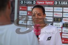 3. Liga - Saison 2025/26 - Energie Cottbus - FC Ingolstadt 04  - Cheftrainerin Sabrina Wittmann (FC Ingolstadt 04) - XXXXX - Foto: Meyer Jürgen