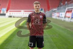 Moritz Seiffert (23, FCI); FC Ingolstadt 04;
3.Liga, Porträttermin 2023/2024