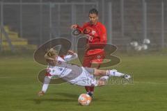 B - Junioren - Bayernliga - U17 - FC Ingolstadt 04 - 1. FC Nürnberg II -  Polat Arel rot FC Ingolstadt - Eichner Benjamin weiss Nürnberg - Foto: Meyer Jürgen