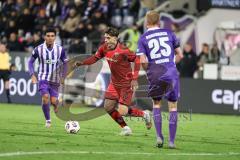 3. Liga; VfL Osnabrück - FC Ingolstadt 04; Dennis Kaygin (10, FCI) Wiethaup Kevin (19 VFL) Wiemann Niklas (25 VFL)