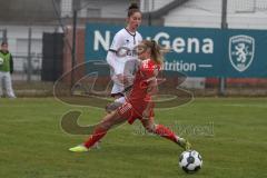 DFB -Pokal Frauen - Saison 2025/26 - FC Ingolstadt 04 Frauen - FC Bayern München - Emma Kusch (Nr.9 - FC Ingolstadt Frauen I) - Stanway Georgia rot Bayern - Foto: Meyer Jürgen