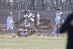 U17 DFB-Nachwuchsliga - Saison 2024/25 - FC Ingolstadt 04 - TSG Hoffenheim - Der 3:2 Führungstreffer per Elfmeter durch Maximilian Wagner weiss FCI - jubel  - XXXXX - Foto: Meyer Jürgen