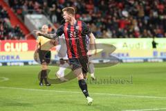 3. Liga; FC Ingolstadt 04 - VfL Osnabrück; Tor Jubel Treffer Sebastian Grönning (11, FCI)