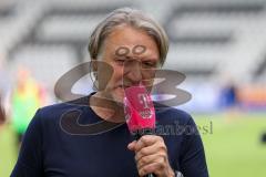 3.Liga - Saison 2022/2023 - SC Freiburg II - FC Ingolstadt 04 - Geschäftsfüher Sport und Kommunikation Dietmar Beiersdorfer (FCI) im Interview mit Magenta TV - Foto: Meyer Jürgen