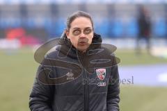 3. Liga - Saison 2025/26 - Hansa Rostock - FC Ingolstadt 04  - Cheftrainerin Sabrina Wittmann (FCI) vor dem Spiel - XXXXX - Foto: Meyer Jürgen