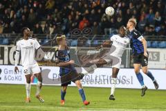 3. Liga; SV Waldhof Mannheim - FC Ingolstadt 04; Moussa Doumbouya (27, FCI) Seegert Marcel (5 WM) Donald Nduka (42, FCI)