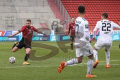 3. Liga - FC Ingolstadt 04 - Waldhof Mannheim - Marc Stendera (10, FCI) Just Jan (22 Mannheim) Costly Marcel (17 Mannheim)