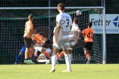 Toto-Pokal; SV Hutthurm - FC Ingolstadt 04; Tor Jubel Treffer 1:0 Stefan Pecher (11 SVH)