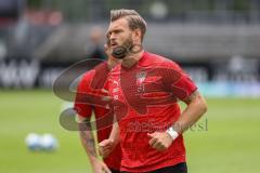 3. Liga; SV Sandhausen - FC Ingolstadt 04; vor dem Spiel Yannick Deichmann (20, FCI)