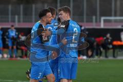 2.BL; Testspiel; FC Ingolstadt 04 - Würzburger Kickers; Jubel Patrick Schmidt (32, FCI) Andreas Poulsen (2, FCI)