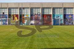 A-Junioren Bundesliga -  Saison 2026/27 - FC Ingolstadt 04 - VFB Stuttgart - Tennishalle am ESV Stadion - Graffiti - XXXXX -  Foto: Meyer Jürgen