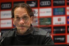 2.BL; FC Ingolstadt 04 - Training, neuer Cheftrainer Rüdiger Rehm, Pressekonferenz, Cheftrainer Rüdiger Rehm (FCI)