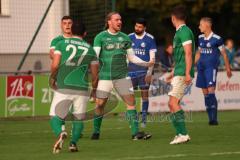 Kreisliga - Saison 2023/2024 - FC Gerolfing - TSV Ober/Unterhaunstadt - Der 2:0 Führungstreffer durch Bastian Heigl grün Gerolfing - jubel - Foto: Meyer Jürgen