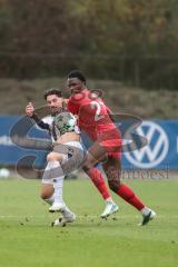 3. Liga; TSV Havelse - FC Ingolstadt 04; Zweikampf Kampf um den Ball Dennis Kayigin (10, FCI) Nduka Donald (27 TSV)