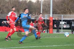 2.BL; Testspiel; FC Ingolstadt 04 - Würzburger Kickers; Chance Tor Marcel Gaus (19, FCI) Herrmann Robert (38 FWK)