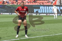 3.Liga - Saison 2022/2023 - FC Ingolstadt 04 -  1. FC Saarbrücken - Pascal Testroet (Nr.37 - FCI) - Tattoos - Foto: Meyer Jürgen