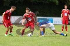 Kreisklasse - Saison 2023/2024 - TSV Ingolstadt Nord - TSV Kösching- Kerem Düzgün blau Ing Nord - Mark Kocima #6 rot Kösching - Foto: Meyer Jürgen
