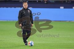 2.BL; FC Schalke 04 - FC Ingolstadt 04; Co-Trainer Asif Saric (FCI)