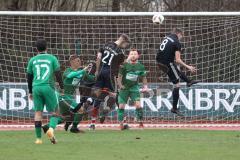 Kreisliga - Saison 2022/2023 - DJK Ingolstadt - SV Manching U23 - Michael Grassl schwarz DJK Ing. - Foto: Meyer Jürgen