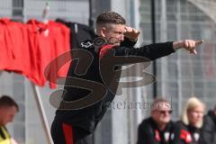 2. Bundesliga Frauen - Saison 2024/25 - FC Ingolstadt 04 Frauen - SC Sand - Cheftrainer Benjamin Stolte (FCI Frauen) - XXXXX - Foto: Meyer Jürgen
