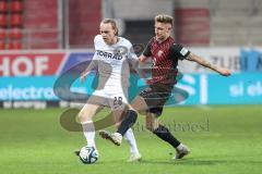 3. Liga; FC Ingolstadt 04 - SC Freiburg II; Julian Kügel (31, FCI) Johansson Ryan (28 SCF)