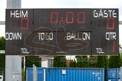 Bayernliga Nord - Saison 2024/25 - Freundschaftsspiel - FC Ingolstadt 04 II - FC Pipinsried - Anzeigentafel - Spielstand - XXXXX - Foto: Meyer Jürgen