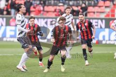 3. Liga; FC Ingolstadt 04 - SV Sandhausen; Tor Jubel Treffer Elfmeter Sebastian Grönning (11, FCI) 2:1, Emre Gül (5, FCI) Pascal Testroet (37, FCI) Lorch Jeremias (6 SVS)