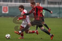 Kreisklasse - Saison 2025/26- Türk SV Ingolstadt - SC Steinberg-  - Marijan Maricic weiss Türkisch  - Tobias Schels rot Steinberg  - Foto: Meyer Jürgen