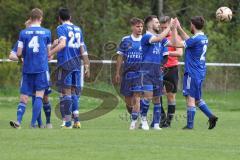 Kreisliga - Saison 2022/2023 - TSV Oberhaunstadt - FC Hitzhofen - Der 1:0 Führungstreffer durch Nick Wagner blau Oberh.stadt - jubel - Foto: Meyer Jürgen