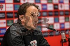 2.BL; FC Ingolstadt 04 - Training, neuer Cheftrainer Rüdiger Rehm, Pressekonferenz, Cheftrainer Rüdiger Rehm (FCI)