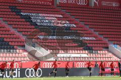 3. Liga - FC Ingolstadt 04 - 1. FC Saarbrücken - Spruchband Choreo Fans