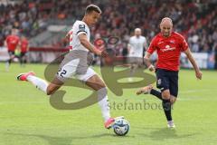 3. Liga; SpVgg Unterhaching - FC Ingolstadt 04; Marcel Costly (22, FCI) Stiefler Manuel (8 SpVgg)