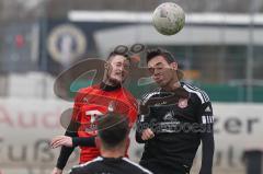 AUDI - Schanzer Amateurcup 2023 - Vorrunde - Türk SV Ingolstadt - SV 66 Pondorf - Dominik Tausch rot Pondorf - Tobias Schiller schwarz Türk Sv - Foto: Meyer Jürgen