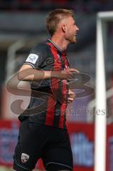 3. Liga - Saison 2024/25 - FC Ingolstadt 04 - SV Wehen Wiesbaden - Der 2:1 Führungstreffer - jubel - Benjamin Kanuric (Nr.8 - FCI) - XXXXX - Foto: Meyer Jürgen