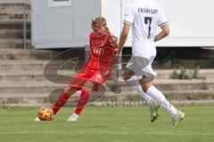 A-Junioren - Bundesliga Süd Fc Ingolstadt 04 - Eintracht Frabkfurt -  Schwarzensteiner Benedikt rot FCI - Foto: Meyer Jürgen