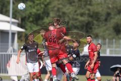 * Testspiel - Saison 2025/26 - FC Ingolstadt 04 - FSV Zwickau - Jasper Maljojoki (Nr.23 - FC Ingolstadt 04) - Simon Lorenz (Nr.32 - FC Ingolstadt 04) - Foto: Meyer Jürgen