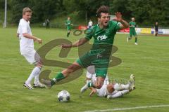 BZL Oberbayern Nord - Testspiel - TSV Aiglsbach - SV Manching - Josef Huber grün Manching - Foto: Jürgen Meyer