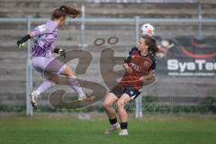 2. Bundesliga Frauen - Saison 2026/27  - FC Ingolstadt 04 Frauen - VFL Bochum - Stefanie Reischmann (Nr.24 - FCI Frauen) - Moll Anne TW Bochum - Foto: Meyer Jürgen
