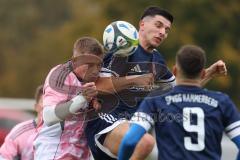 Bezirksliga - Saison 2025/26- TSV Gaimersheim - SpVgg Kammerberg - Quendrim Hoti (Nr.4 - TSV Gaimersheim) - Dario Stanic blau Kammerberg - Foto: Meyer Jürgen