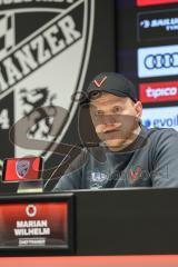 3. Liga; FC Ingolstadt 04 - FC Viktoria Köln; Interview Pressekonferenz Cheftrainer Wilheim Marian (VK)