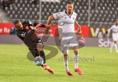 2.BL; SV Sandhausen - FC Ingolstadt 04 - Fatih Kaya (9, FCI) Bachmann Janik (26 SVS)