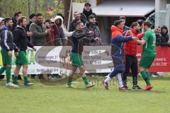 Fussball - Kreisliga - FC Grün Weiss Ingolstadt - FC Fatih Ingolstadt - Der 2:1 Führungstreffer durch Inan Düzgün #11 grün GW Ing. - jubel - Foto: Meyer Jürgen