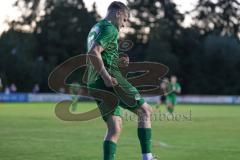 Bezirksliga - Saison 2023/2024 - SV Manching  - VFB Eichstätt II - Der 1:0 Führungstreffer durch Sebastian Graßl (Nr.10 - SV Manching) - jubel - Foto: Meyer Jürgen