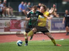 Bezirksliga - Saison 2026/27- TSV Gaimersheim - SE Freising - Gabriel Weiß (Nr.32 - TSV Gaimersheim) - Christian Schmuckermeier gelb Freising - Foto: Meyer Jürgen