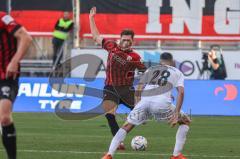 3. Liga; FC Ingolstadt 04 - Viktoria Köln; Calvin Brackelmann (17, FCI) Koronkiewicz Patrick (28 Köln)