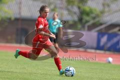 DFB - Pokal Frauen 1. Runde - Saison 2023/2024 - FC Ingolstadt 04 - FC Carl Zeiss Jena - Sarah Schauer (Nr.18 - FCI Frauen) - Foto: Meyer Jürgen