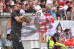 3. Liga; Rot-Weiss Essen - FC Ingolstadt 04; Cheftrainer Christoph Dabrowski (RW)