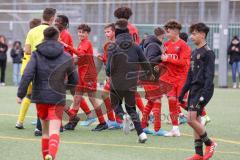 U 14 (C-Jun.) Förderliga BuLi/NLZ -  Saison 2021/2022 - FC Ingolstadt 04 - FC Bayern München - Stanko Djordjevic köpft den 4:0 Führungstreffer - jubel - Foto: Meyer Jürgen